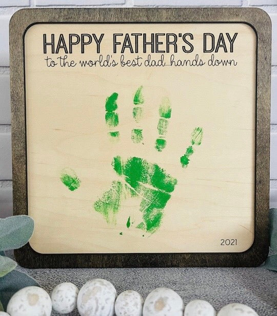 Fathers Day frame with easel