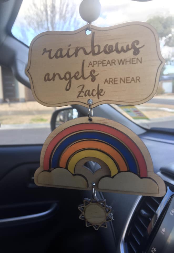 Memorial hanging ornament