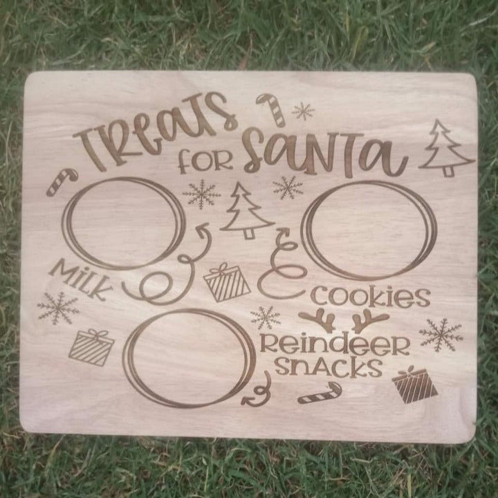 Santa treat board