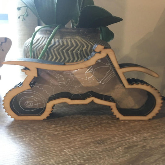 Motorbike money box