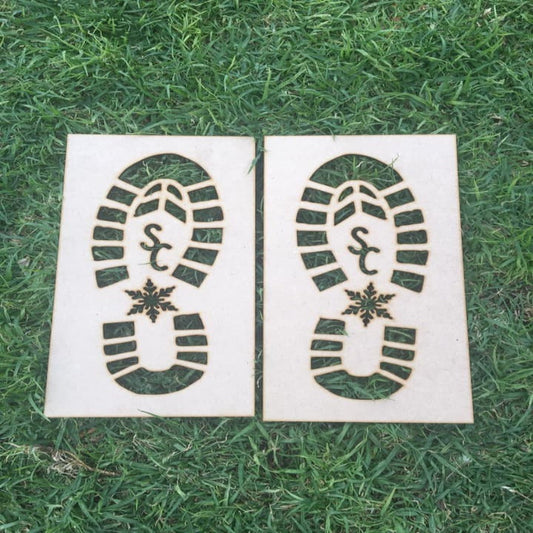 Santa boots template