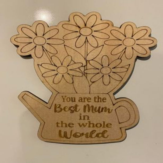 Watering can Mother's Day (fridge magnet)